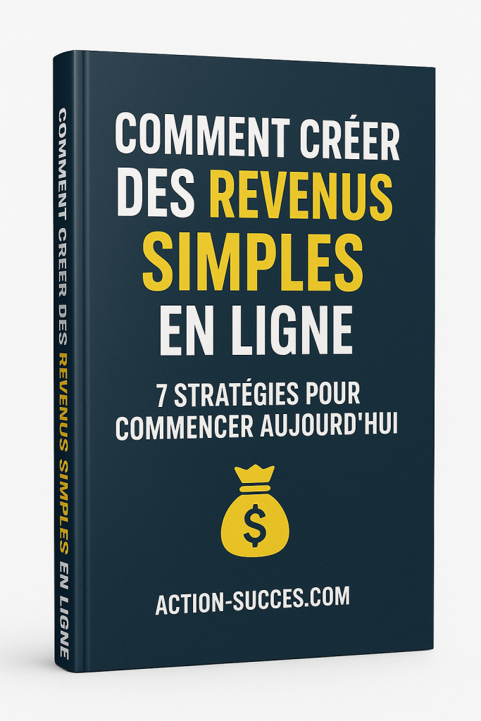 Accueil comment créer des revenus simplesen lignes