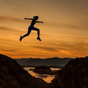 achieve, woman, girl, jumping, running, sports, sportive, athletic, athlete, runner, adventure, challenge, competition, courage, dangerous, determination, fast, freedom, enjoy, high, jump, leap, outdoor, over, rush, nature, silhouette, success, successful, sunrise, winner, young